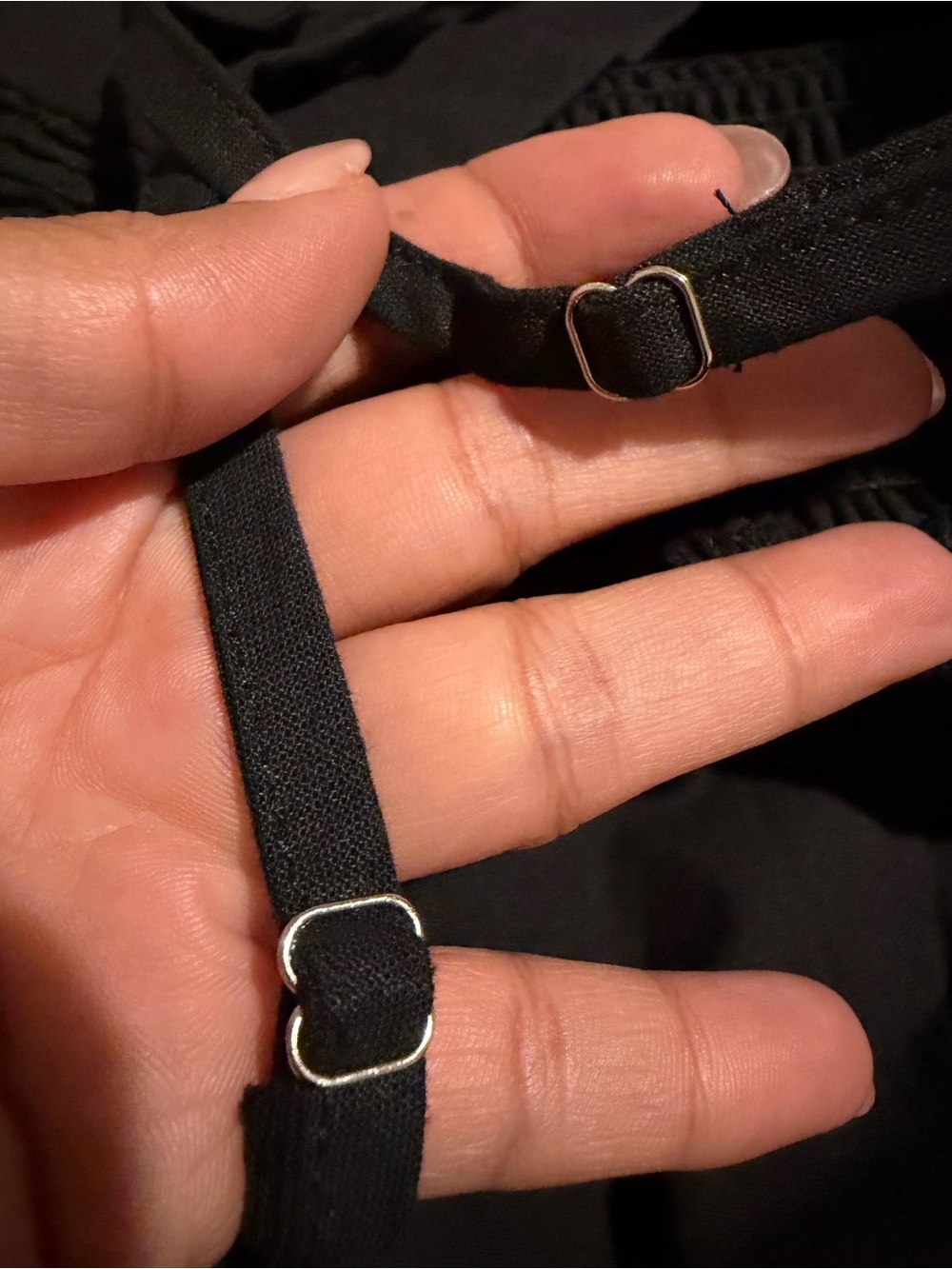 Commense Black Maxi Dress with Cutout - Picture 8 of 11